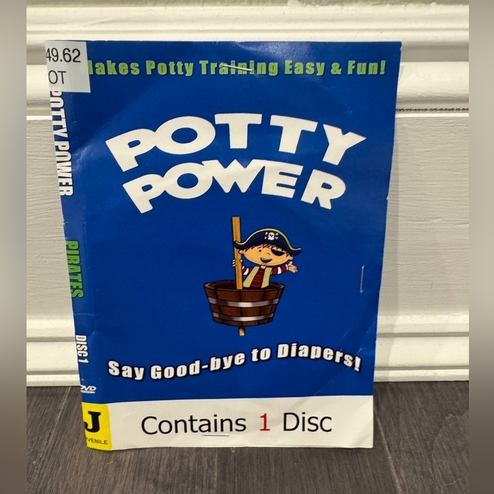Potty Power DVD- Potty Training for Kids- NO CASE